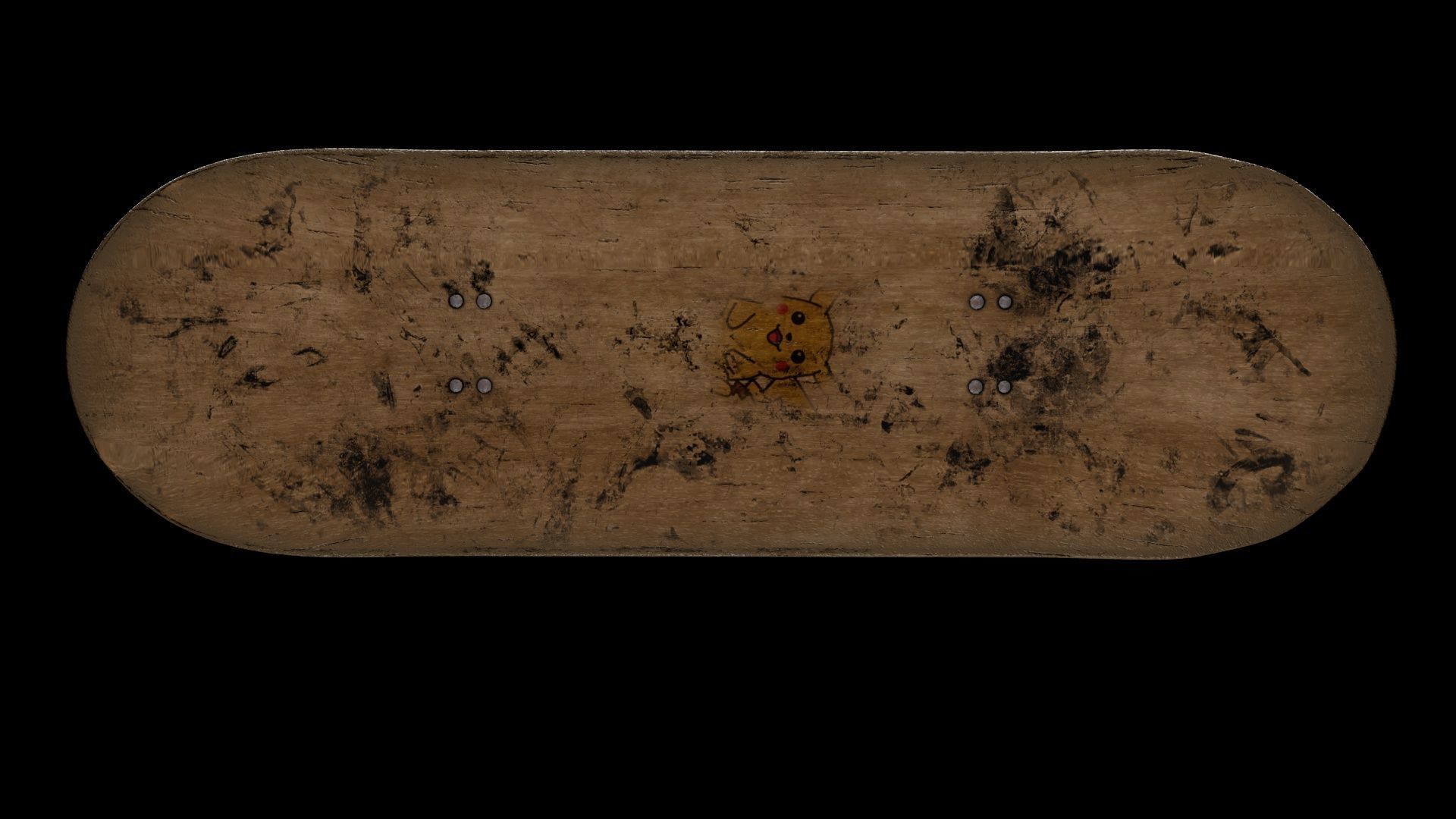 3D Skateboard Model 3D model_5