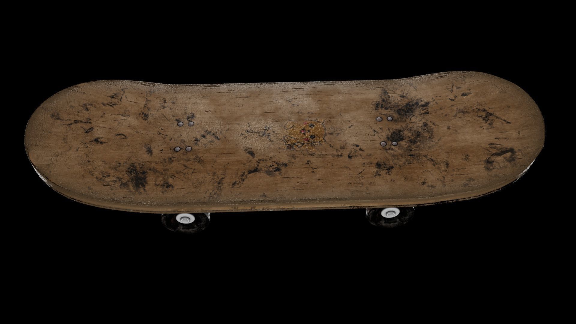 3D Skateboard Model 3D model_12