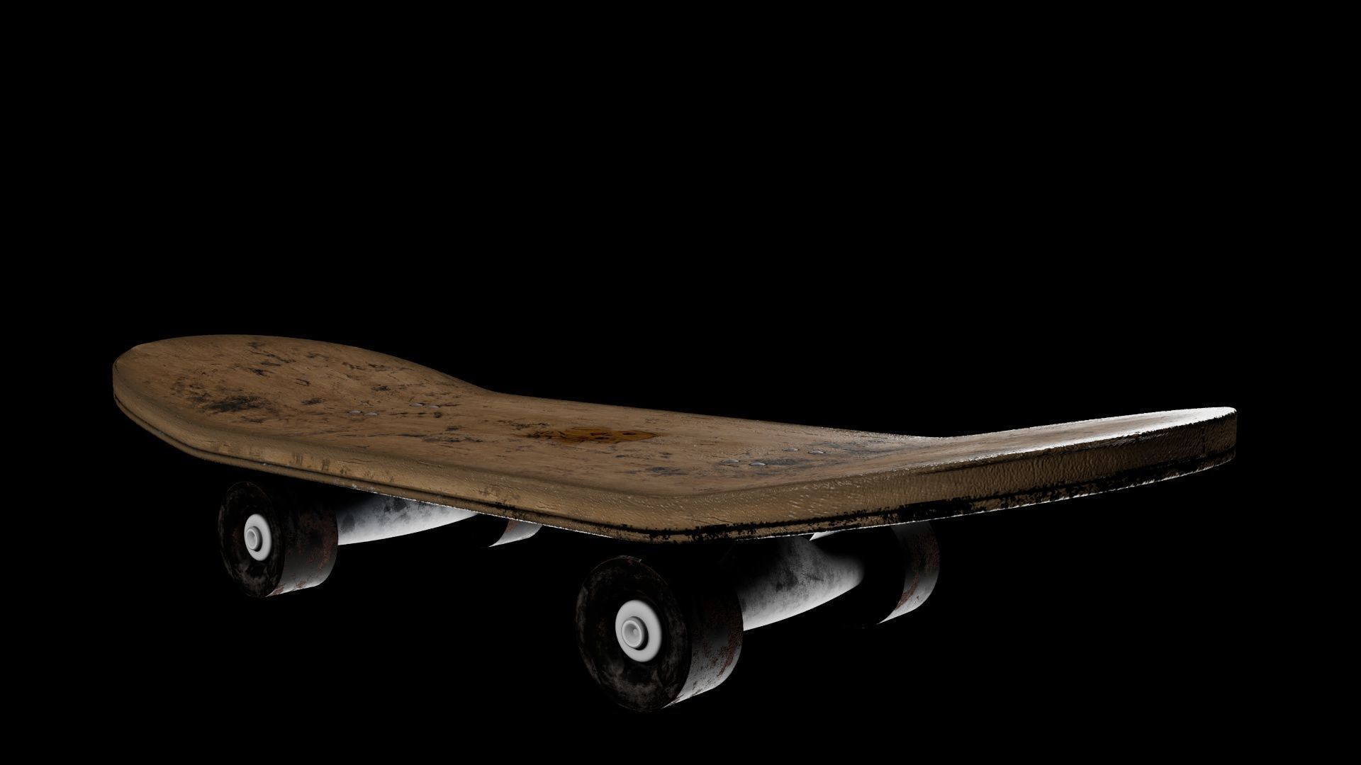 3D Skateboard Model 3D model_6