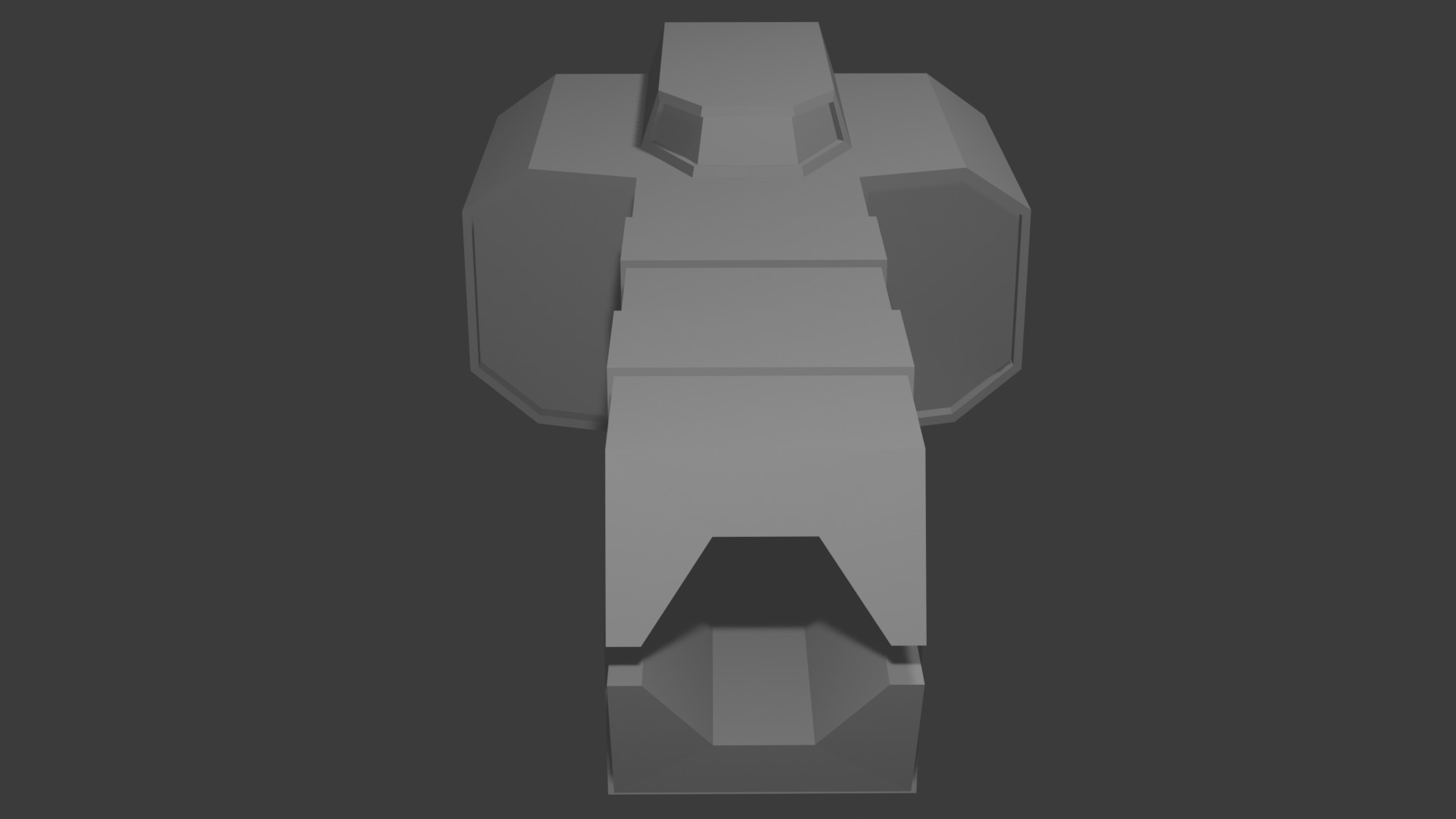 Simple Ship 3D model_1
