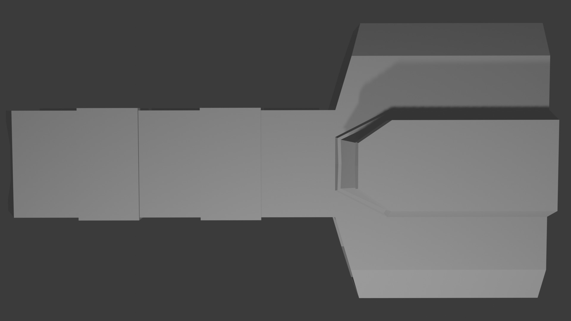 Simple Ship 3D model_3