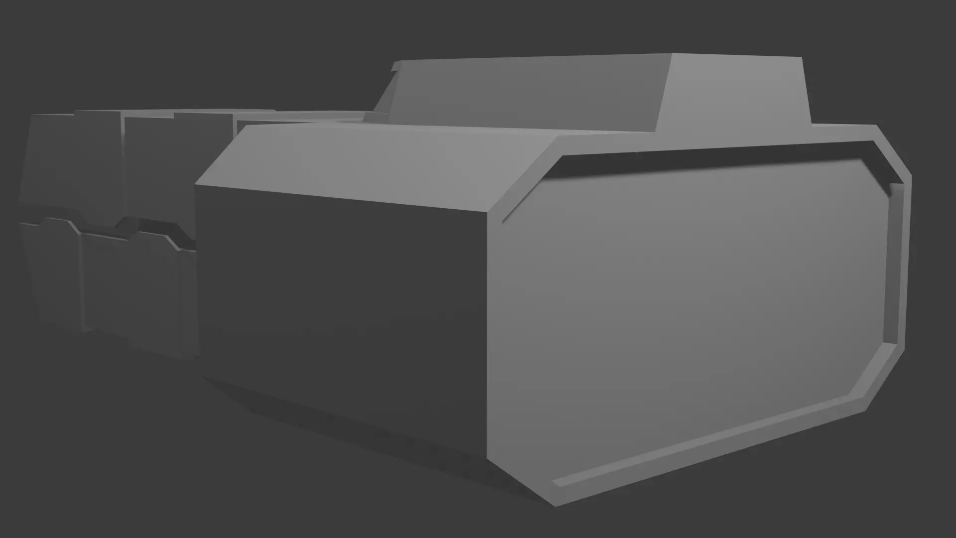 Simple Ship 3D model_0