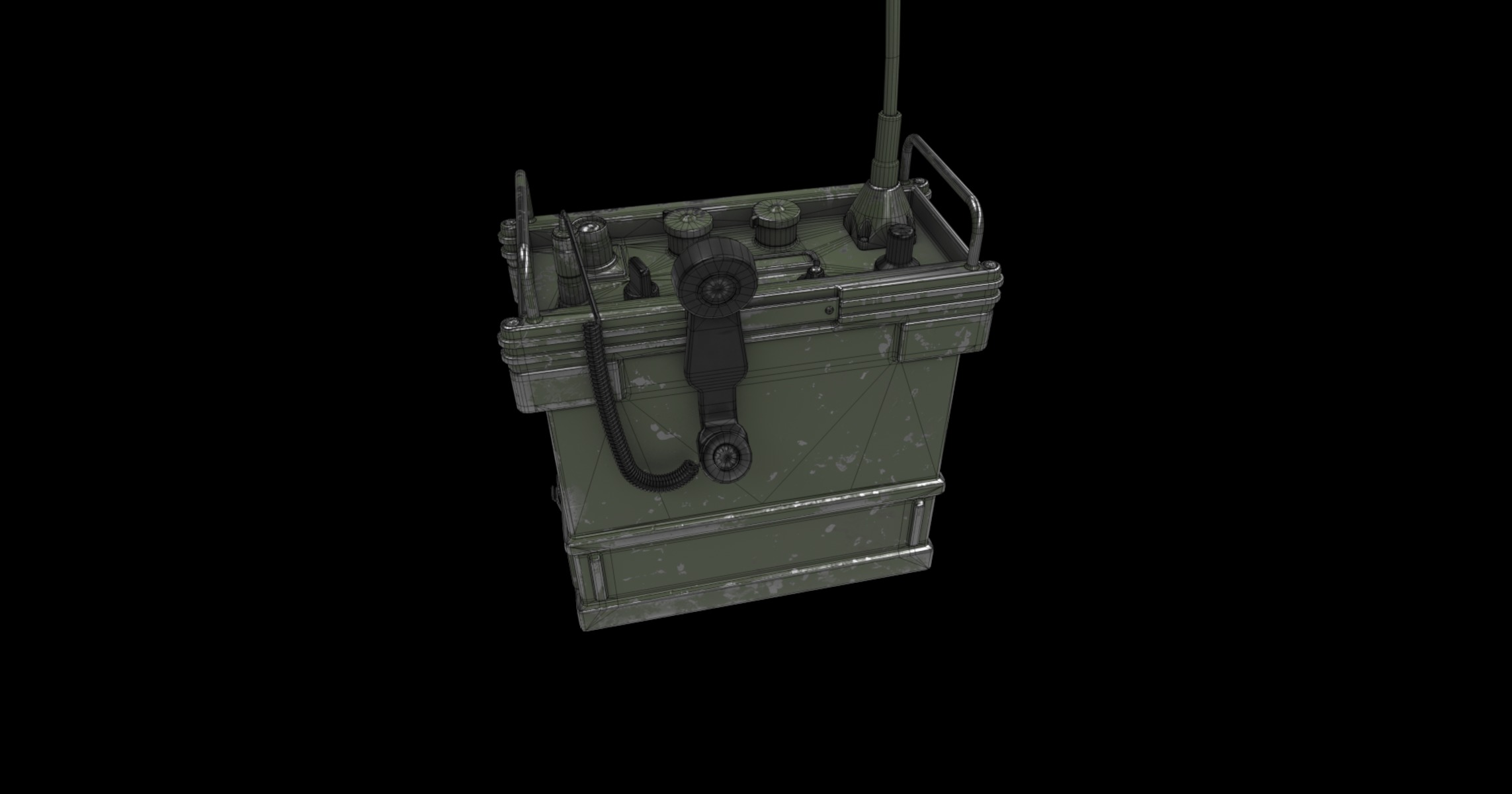 portable army radio 3D model_5