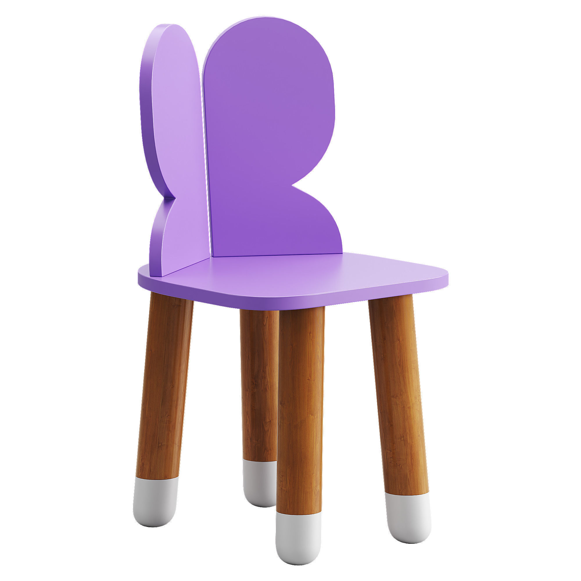  Children table 3D model_4