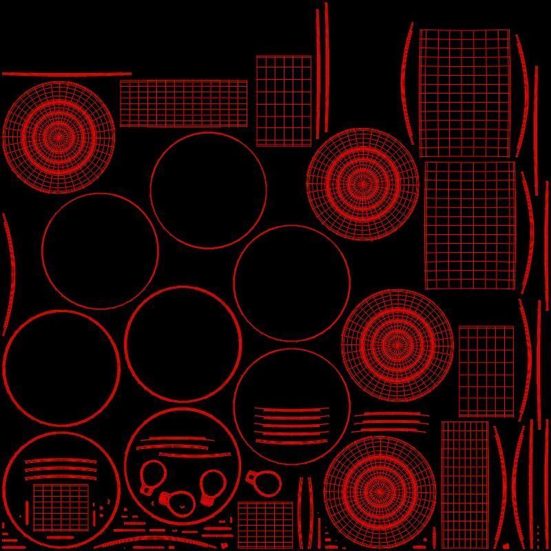 Cans Food Container Low-poly 3D model_7