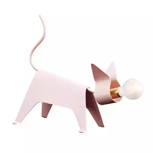 Penelope Modern Industrial Iron Feline Kids Lamp by Jonathan Y