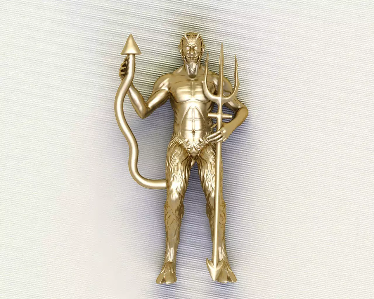 Devil medal 3D print model