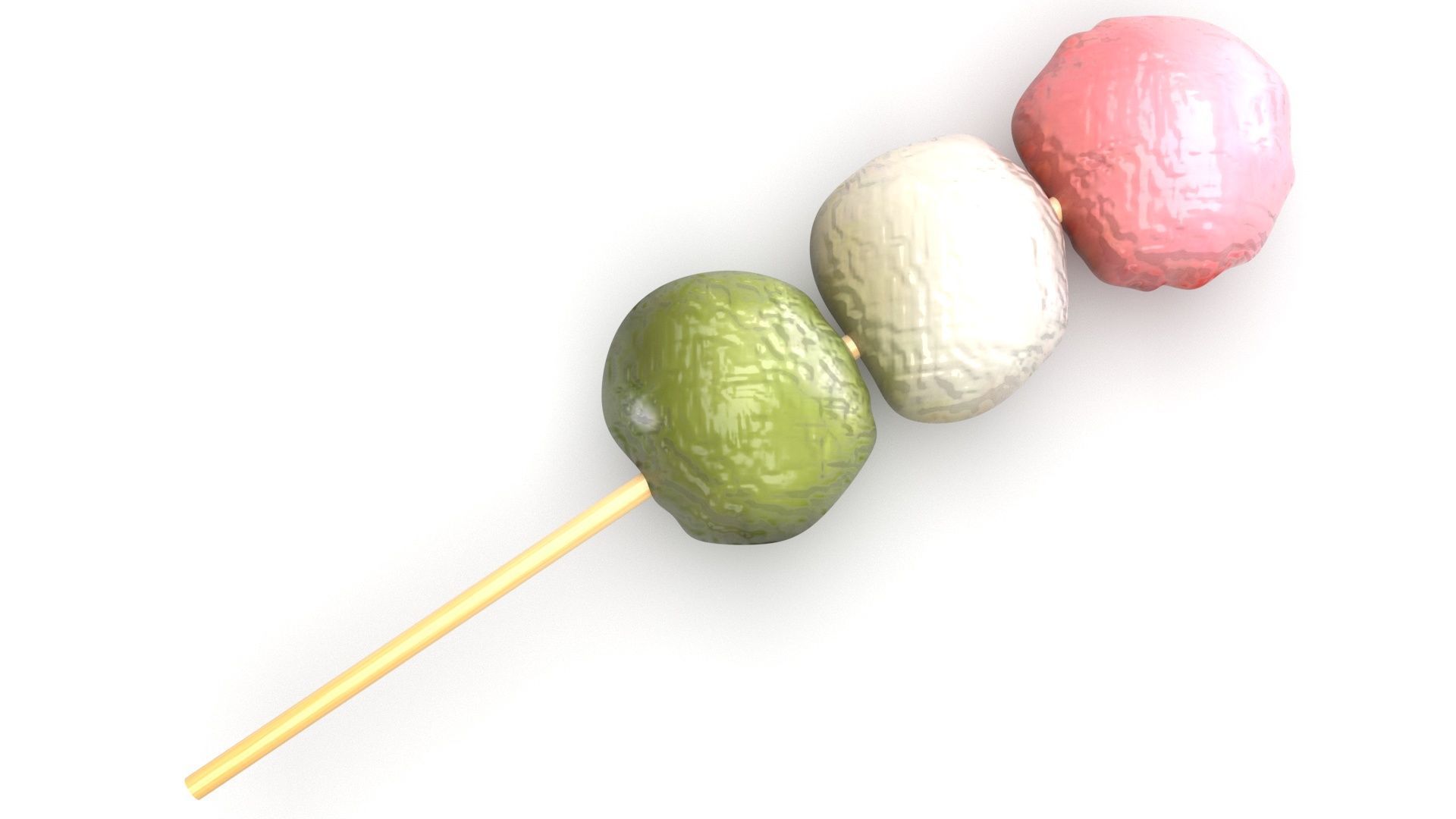 Dango 3D model_1