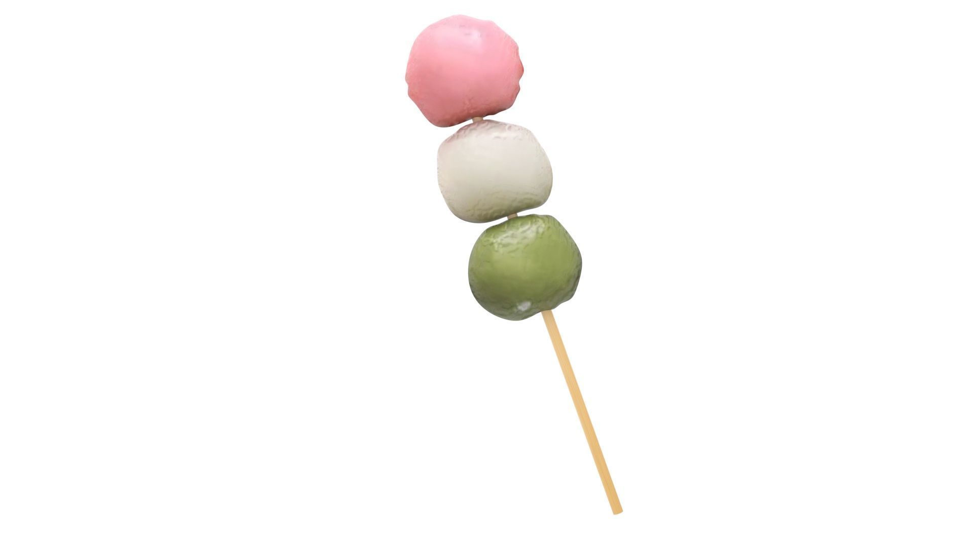 Dango 3D model_9