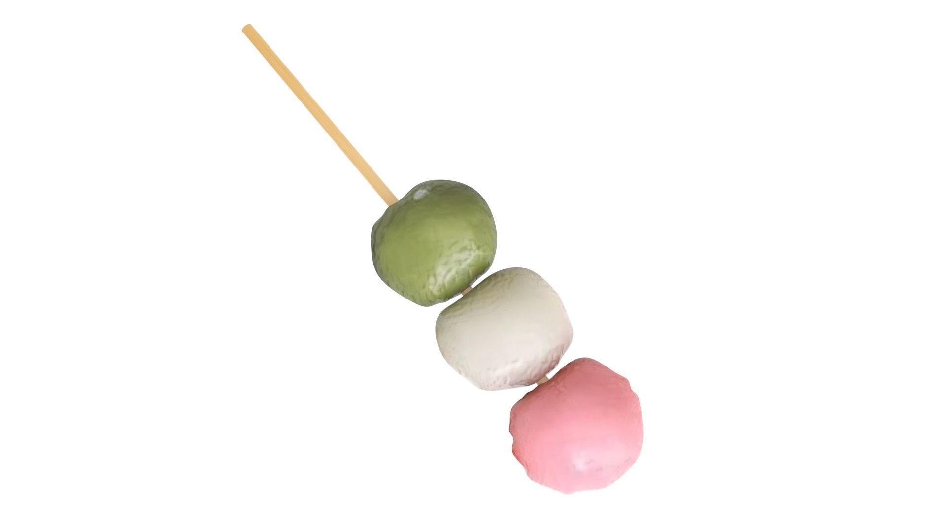 Dango 3D model_11