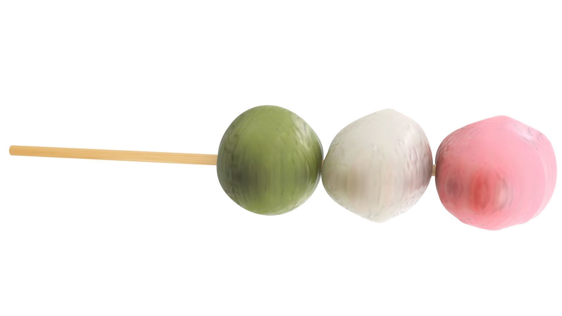 Dango 3D model_10