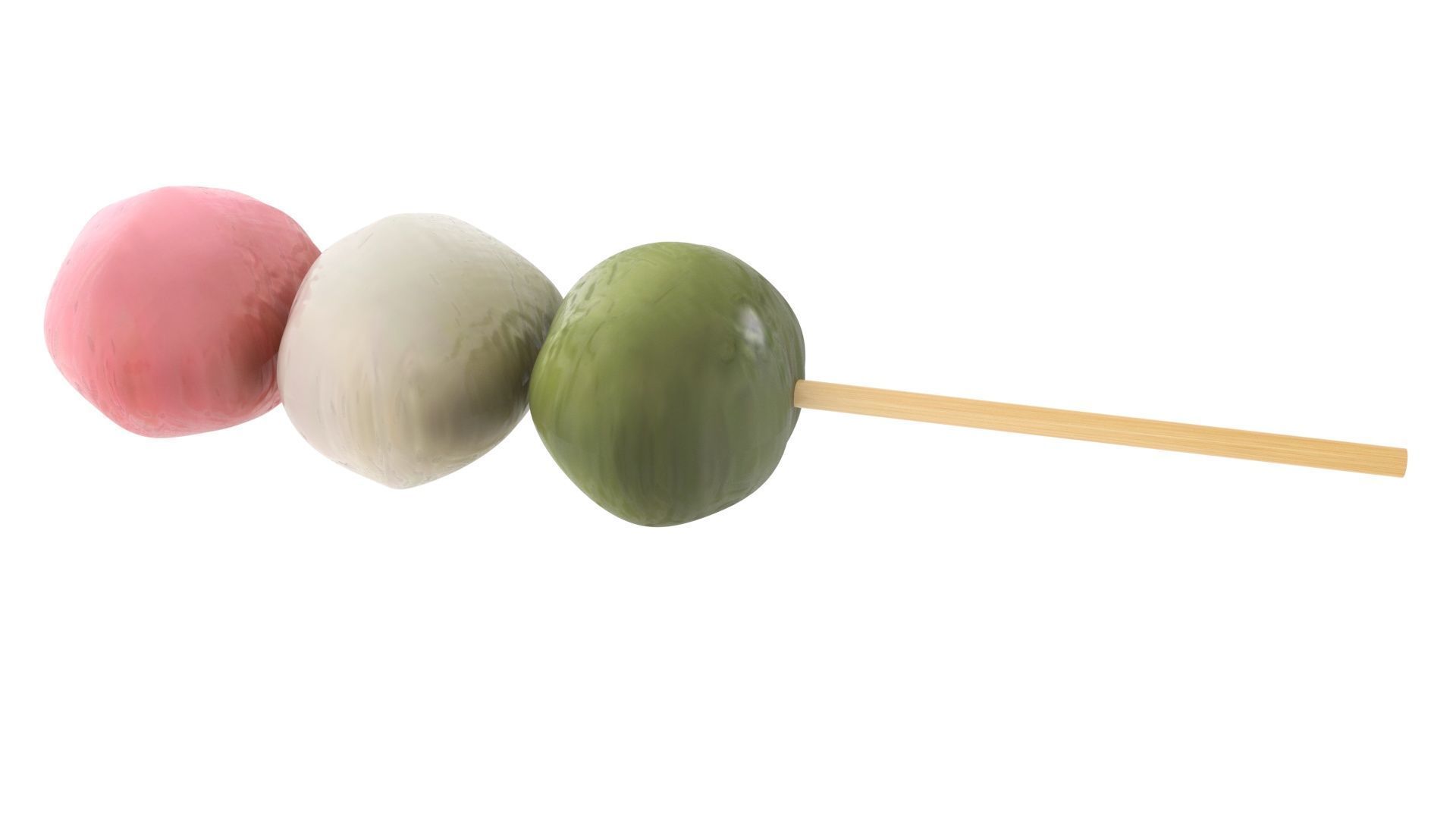 Dango 3D model_8