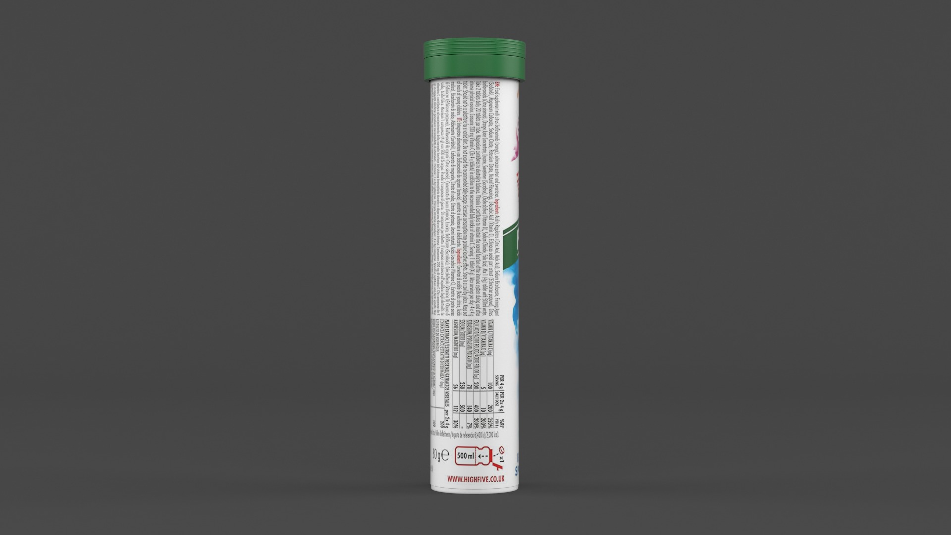 Electrolyte Hydration Tablet 3D model_6
