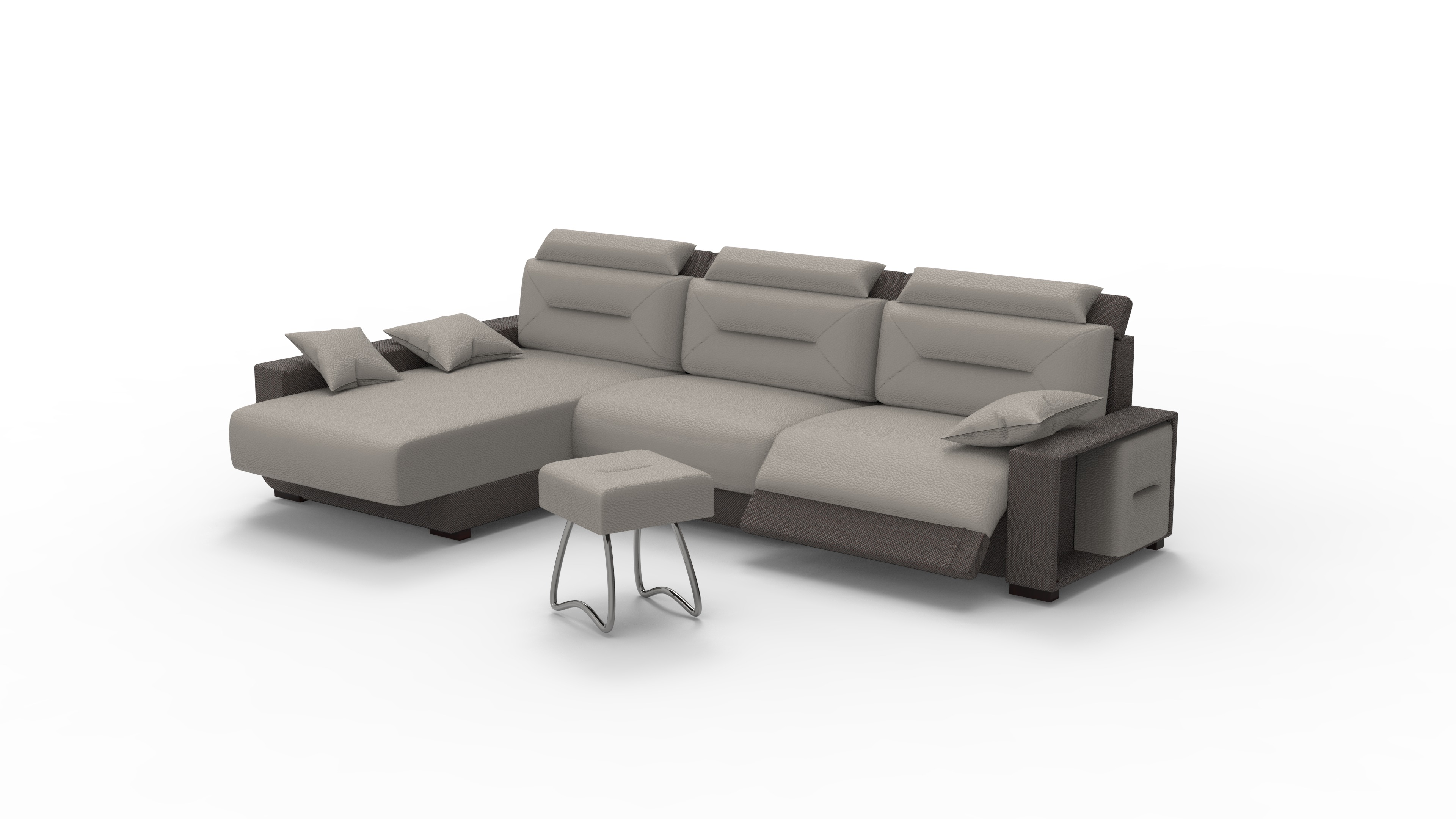 3d sofa model 3D model_4