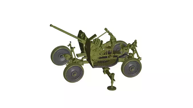 anti-aircraft gun