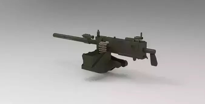 30 Cal Machine Gun