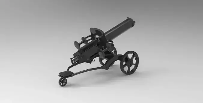 Maxim machine gun 