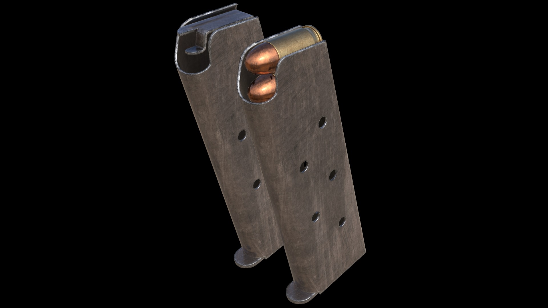 Colt 1911 M1911 Game Ready Low-poly 3D model_18