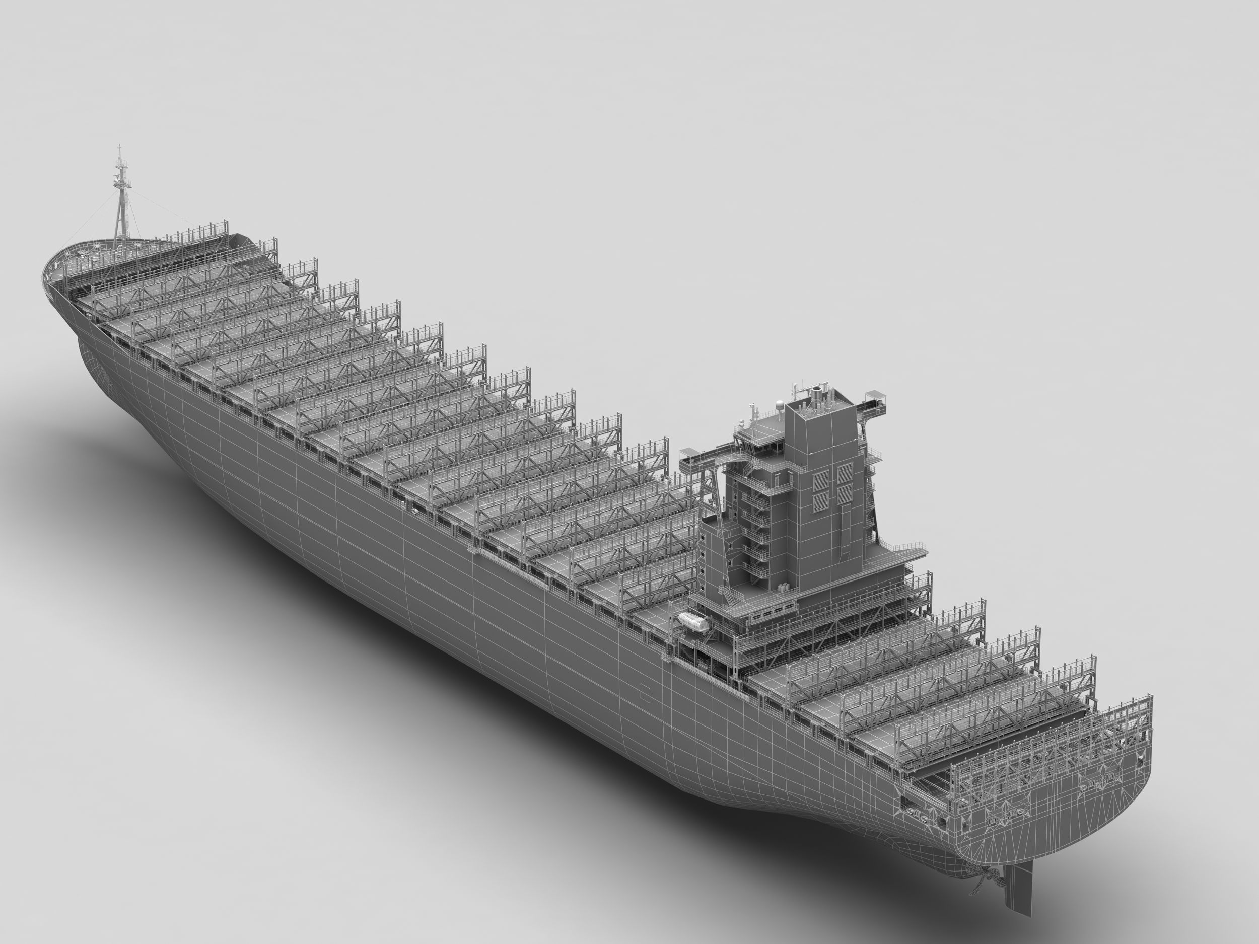 Container Ship 3D model_15