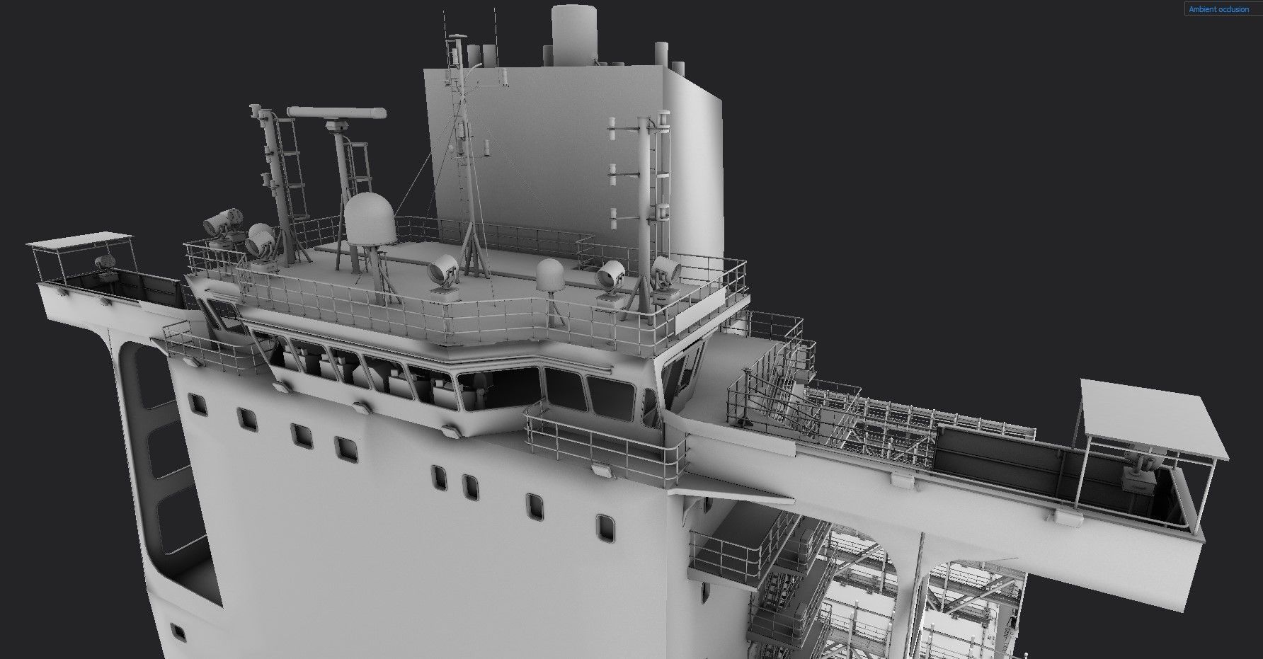 Container Ship 3D model_20