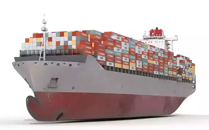 Container Ship 3D model