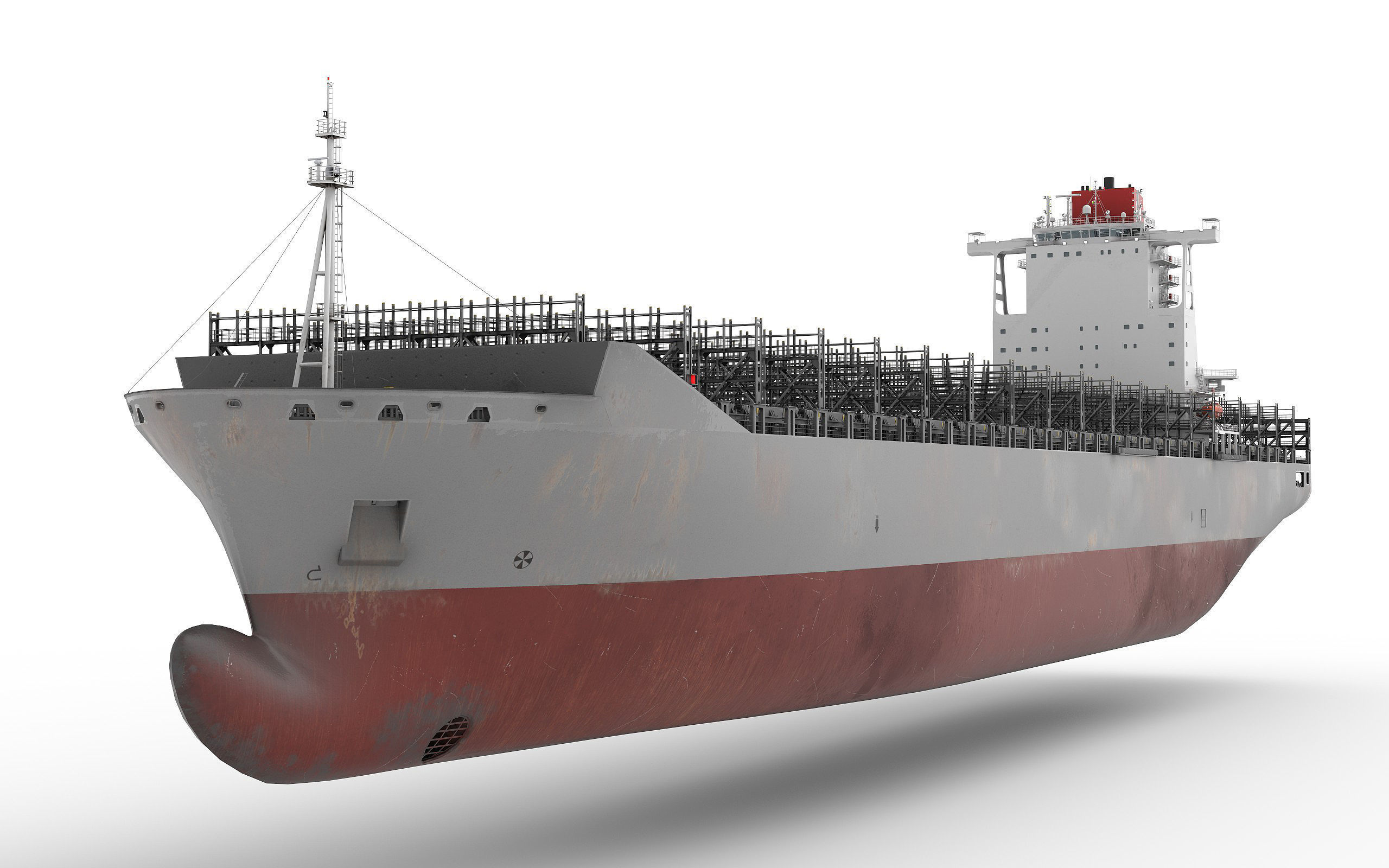 Container Ship 3D model_9