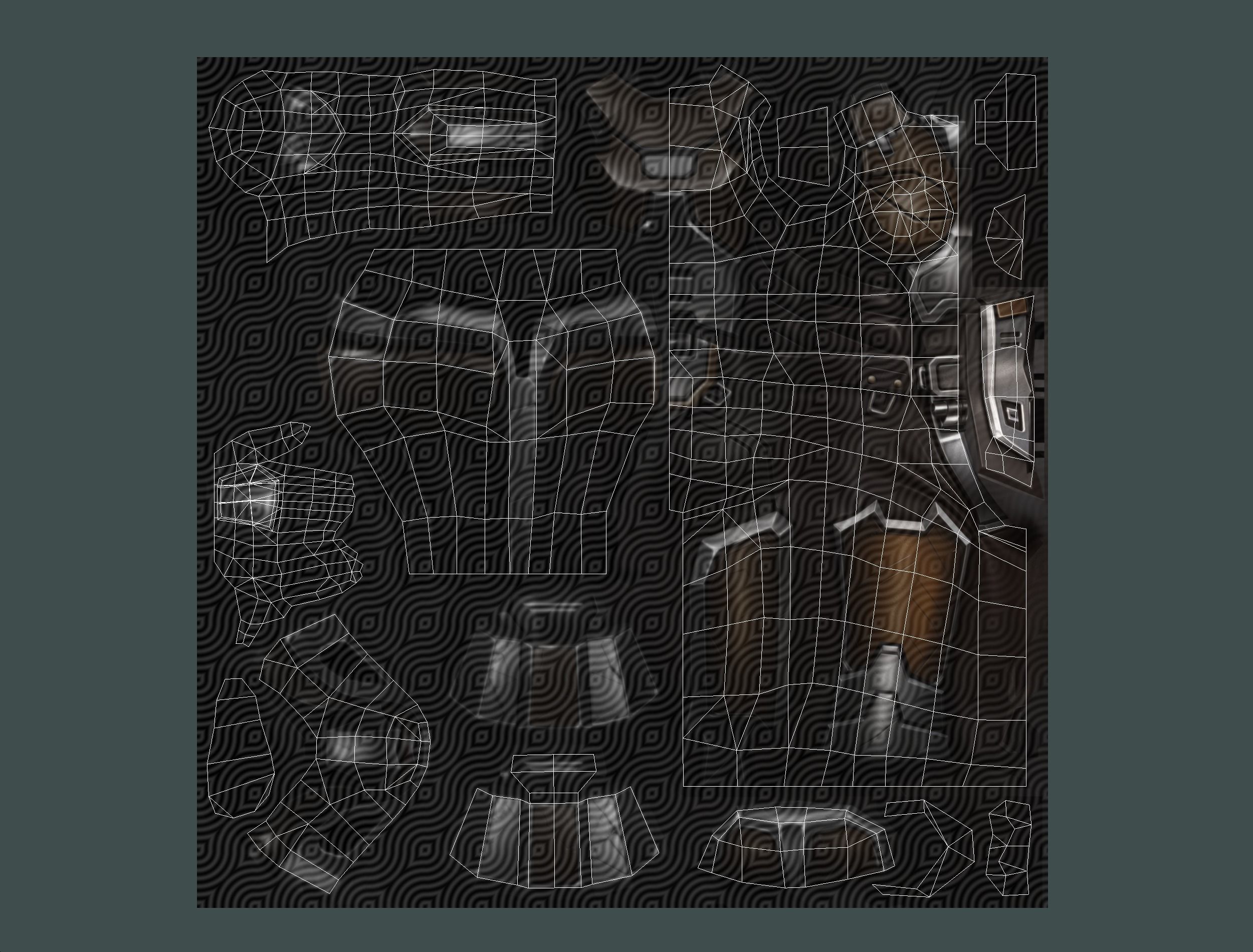 Cartoon Sci-Fi Cyborg Drone Trooper Soldier Low-poly 3D model_85