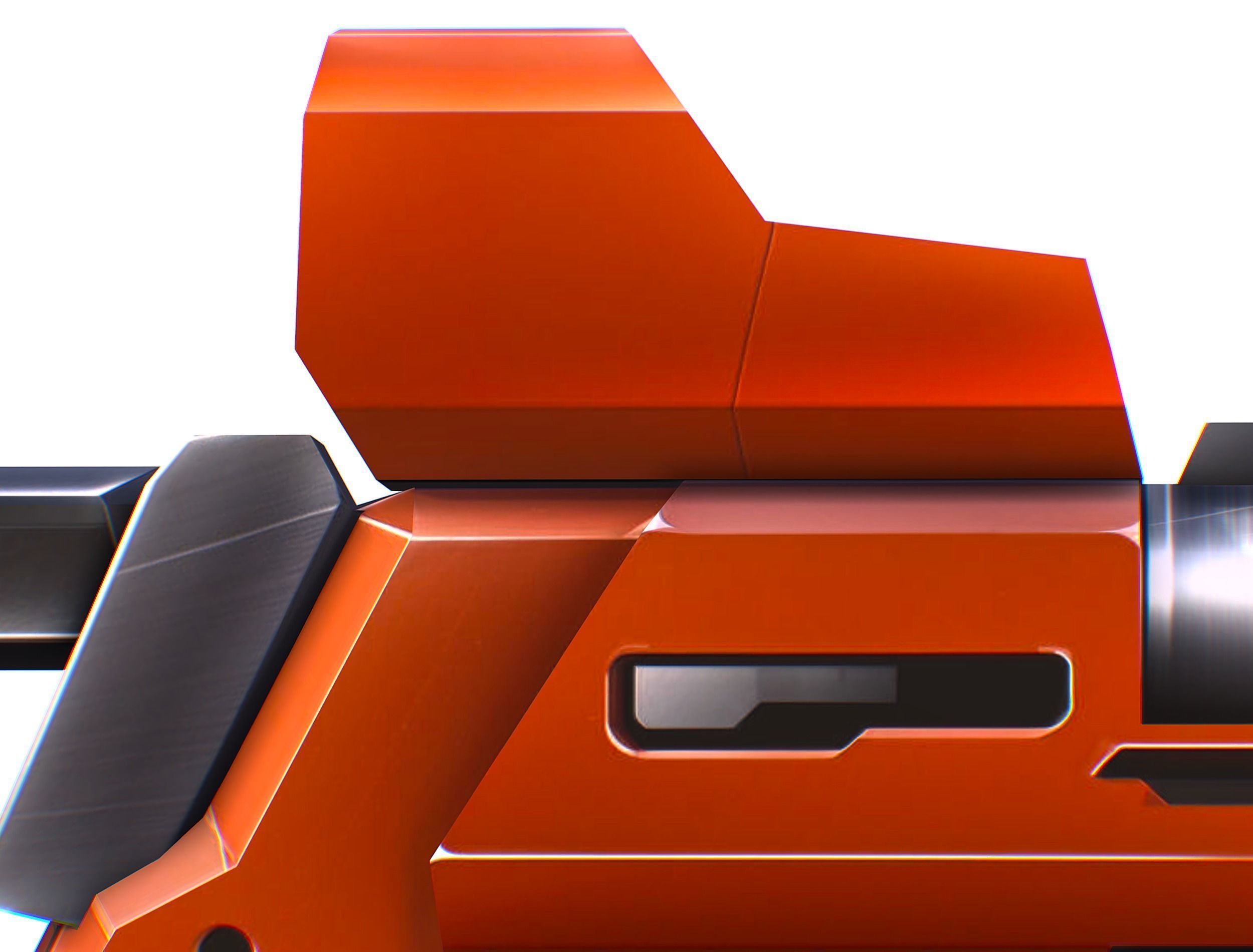 Cartoon Sci-Fi Cyborg Drone Trooper Soldier Low-poly 3D model_73