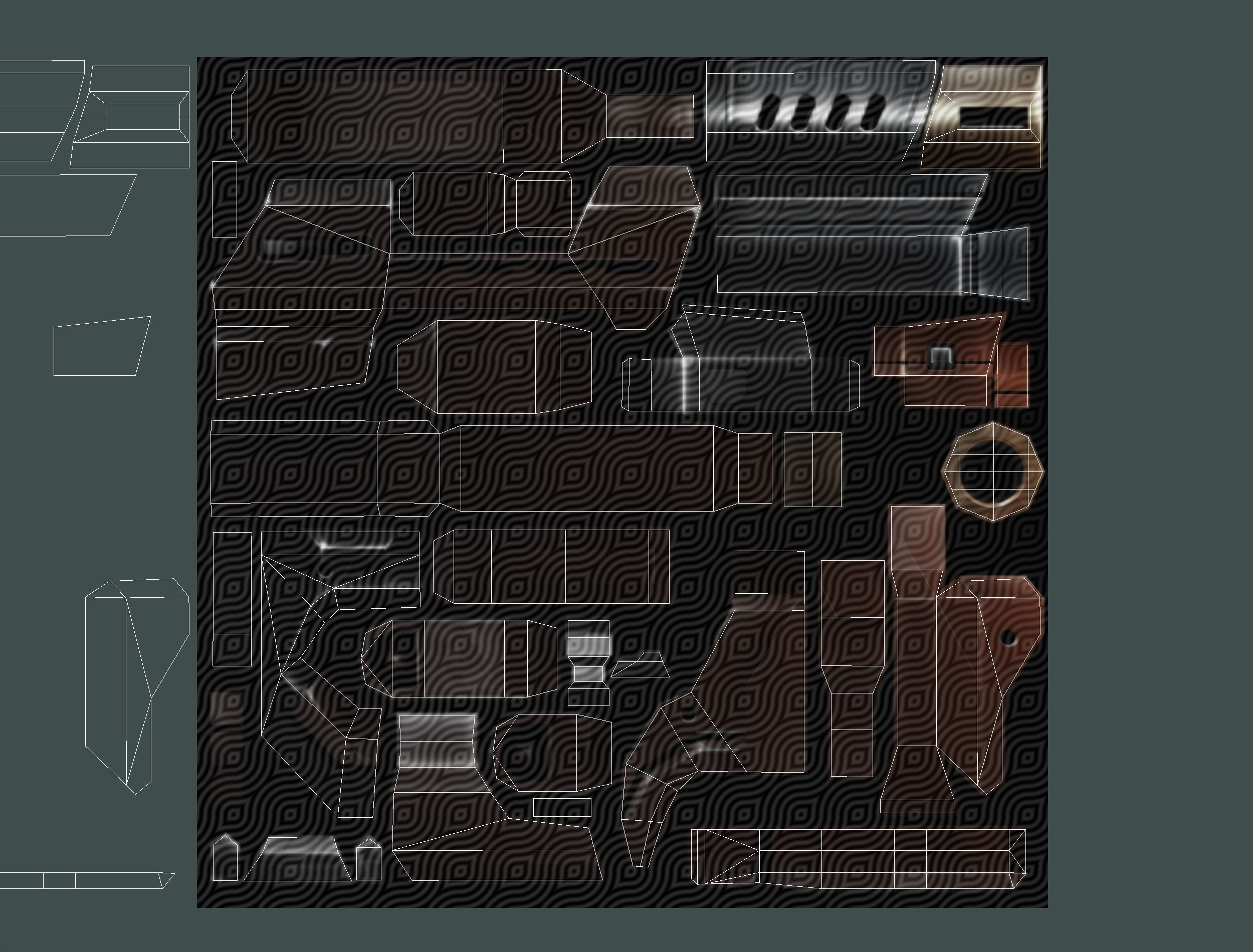 Cartoon Sci-Fi Cyborg Drone Trooper Soldier Low-poly 3D model_88