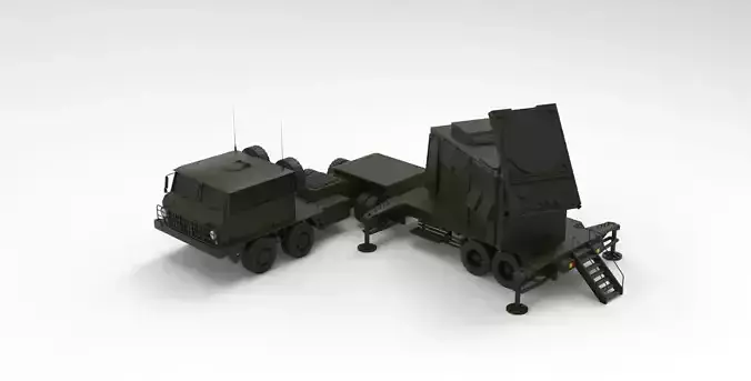 Radar System 3D model