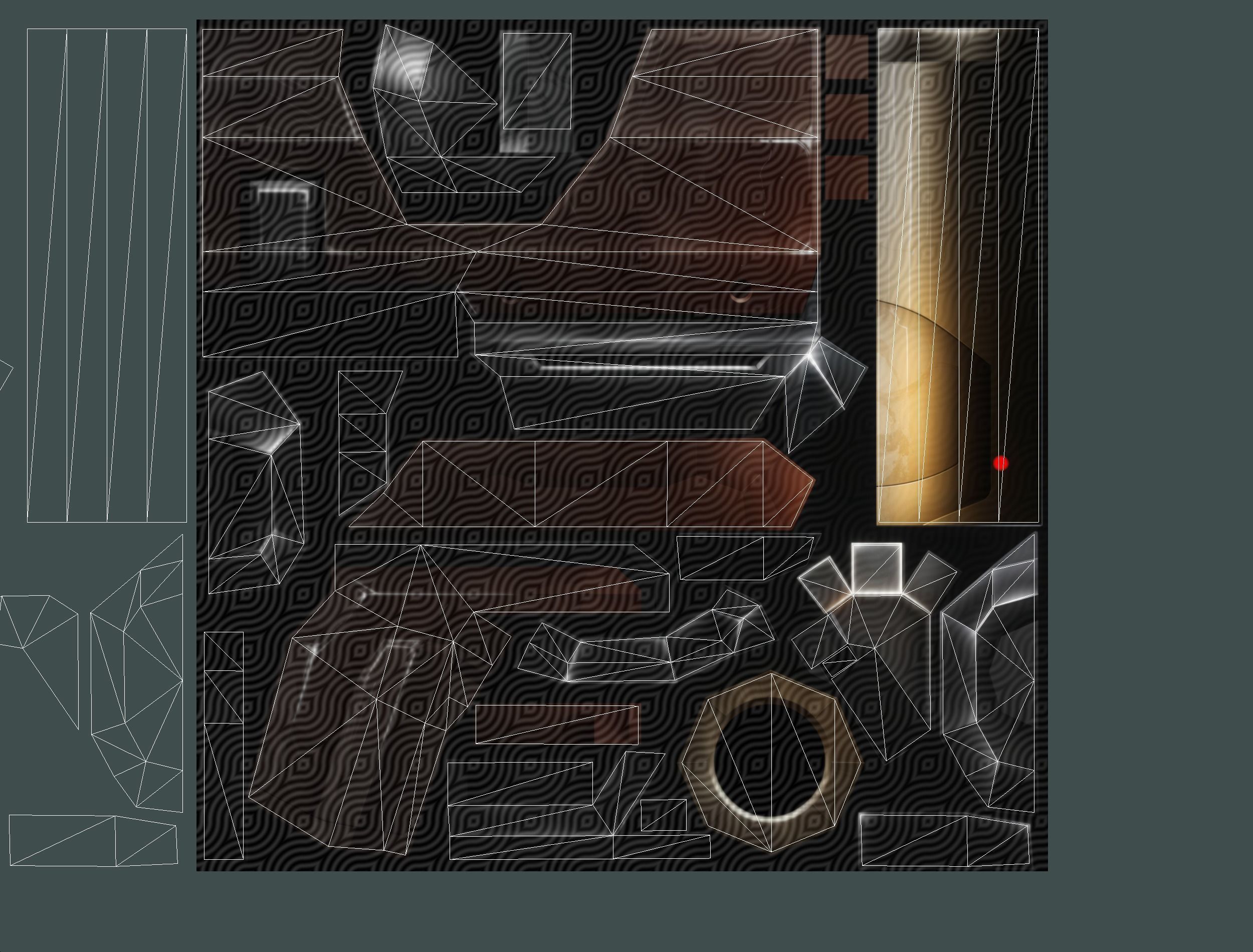 Cartoon Sci-Fi Cyborg Drone Sniper Soldier Low-poly 3D model_92