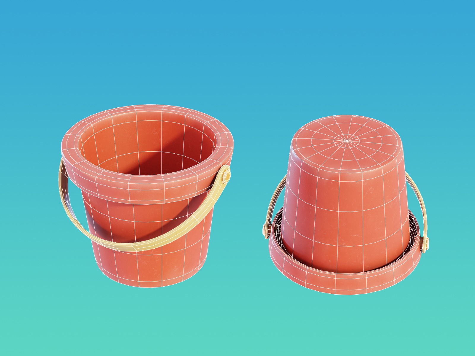 Summer Beach Assets Model Bundle Pack 3D model_17