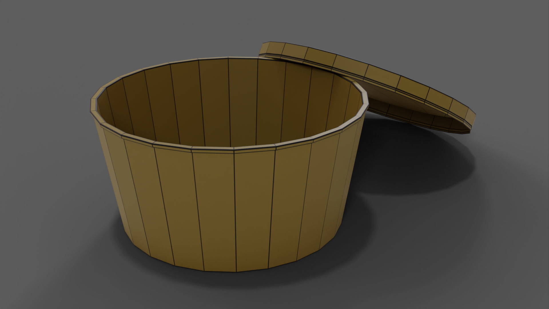 Paper Soup Cup - 12oz Open 3D model_15