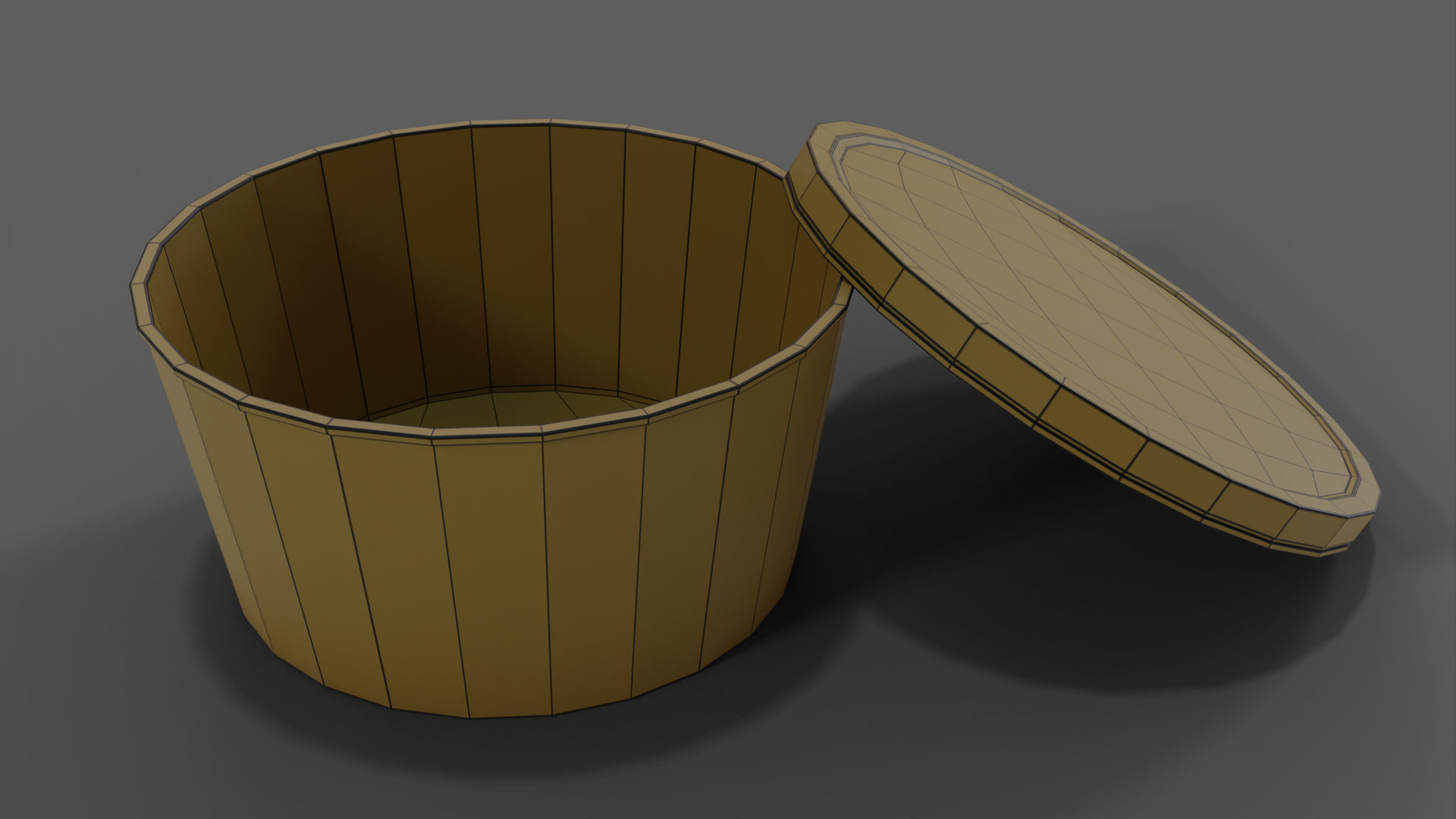 Paper Soup Cup - 12oz Open 3D model_14