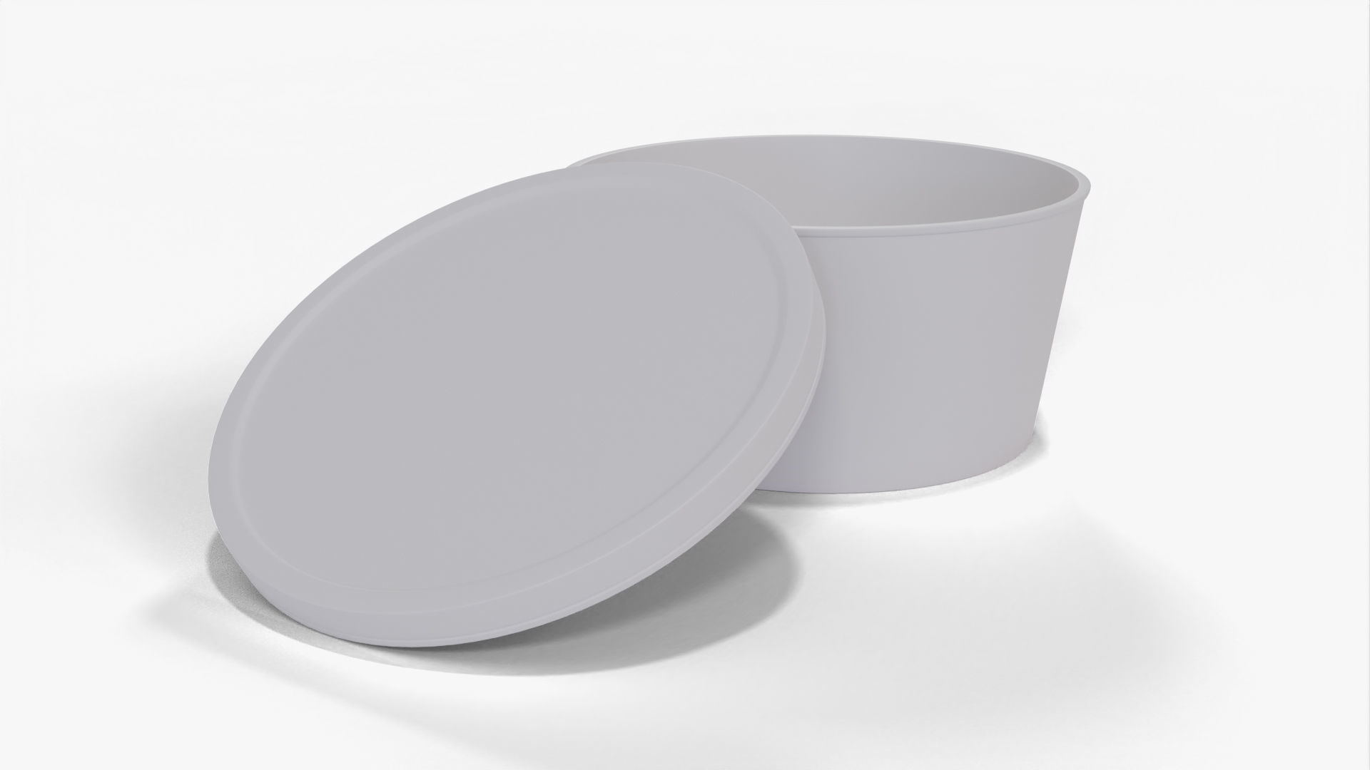 Paper Soup Cup - 12oz Open 3D model_7