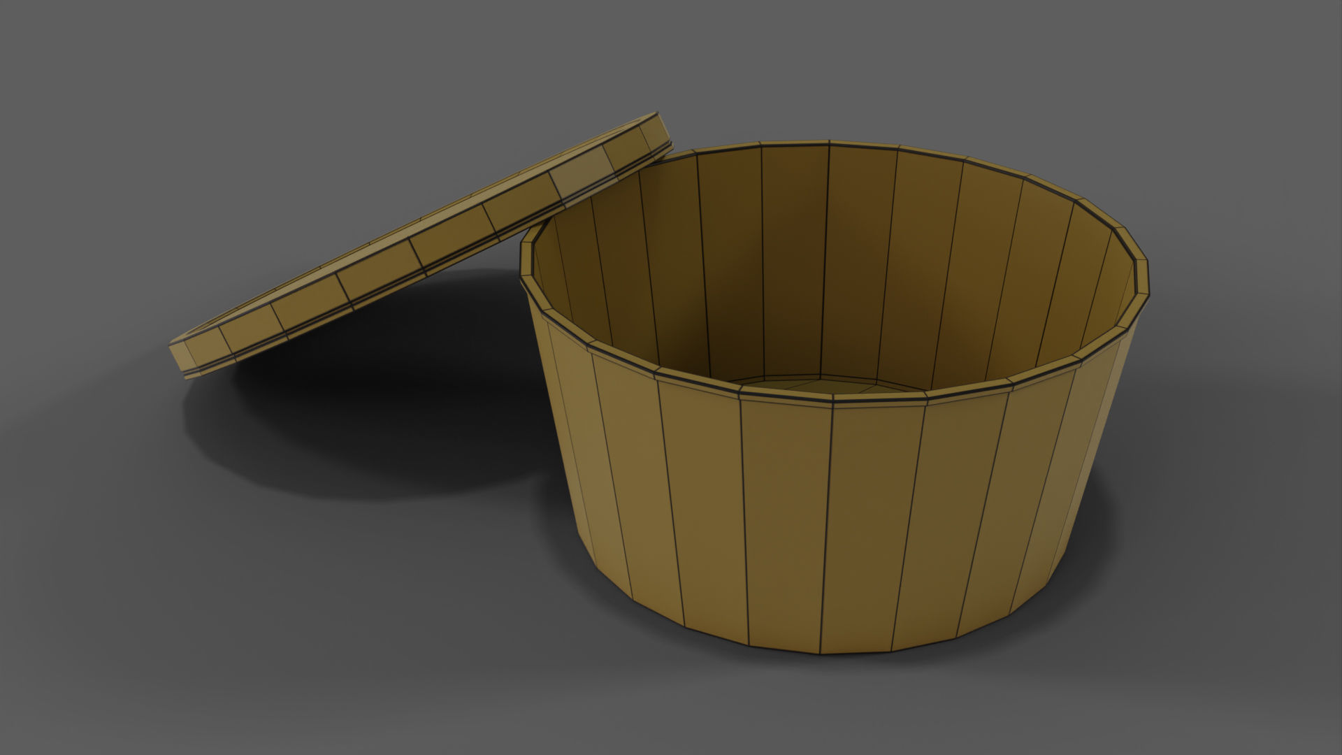 Paper Soup Cup - 12oz Open 3D model_16