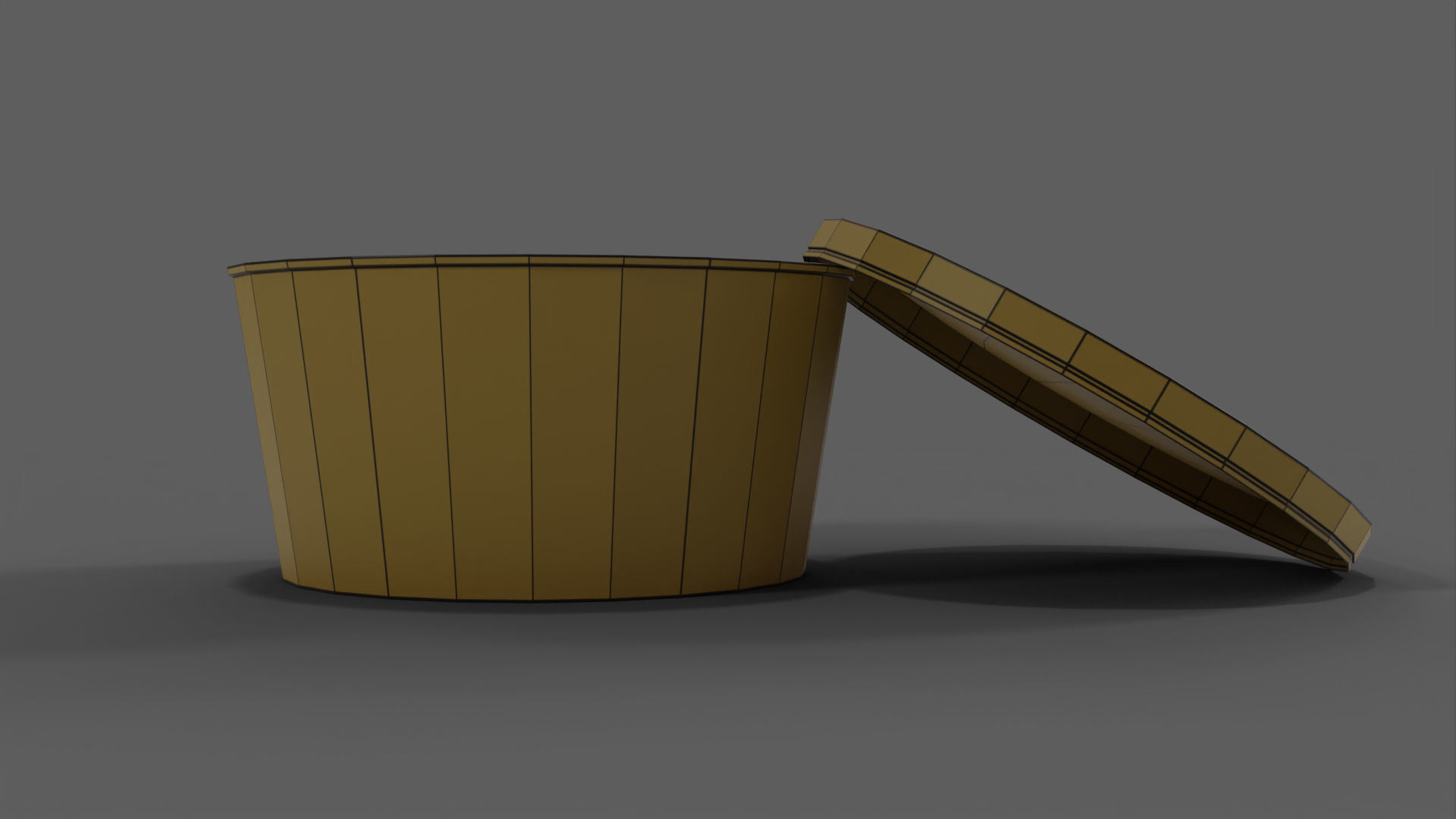 Paper Soup Cup - 12oz Open 3D model_13