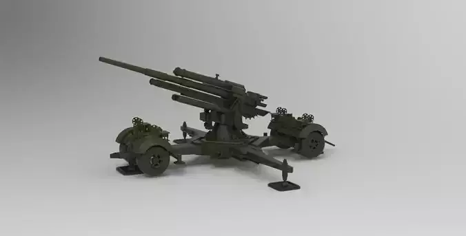 88 mm anti aircraft Missile Launcher