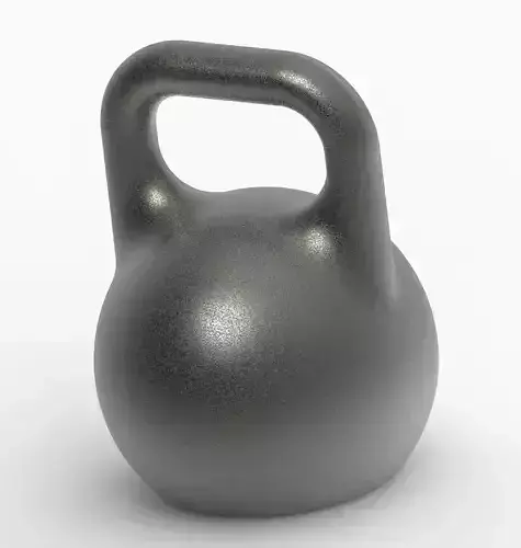 Gym Kettlebell 3D print model