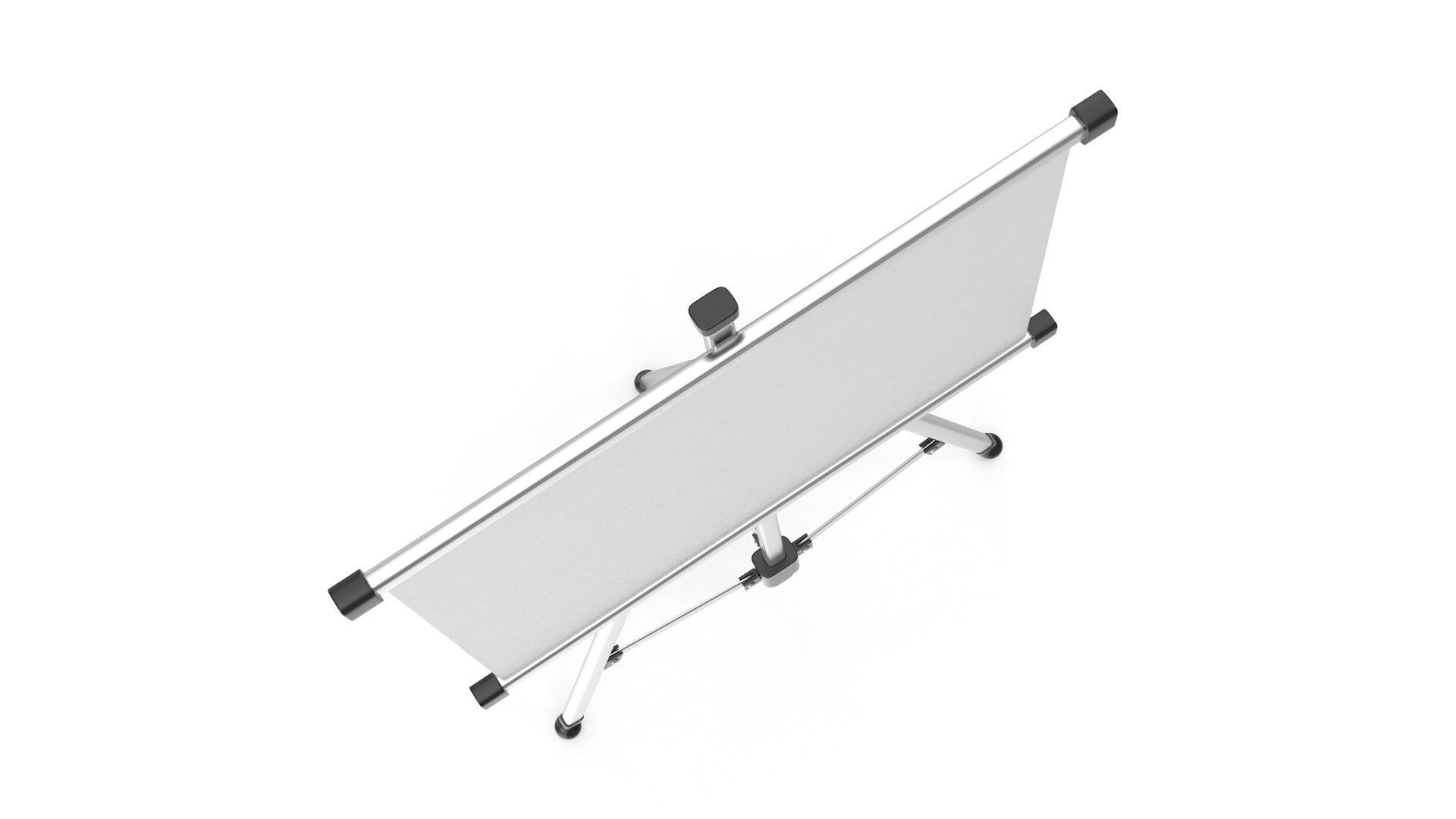 White Board Low-poly 3D model_4