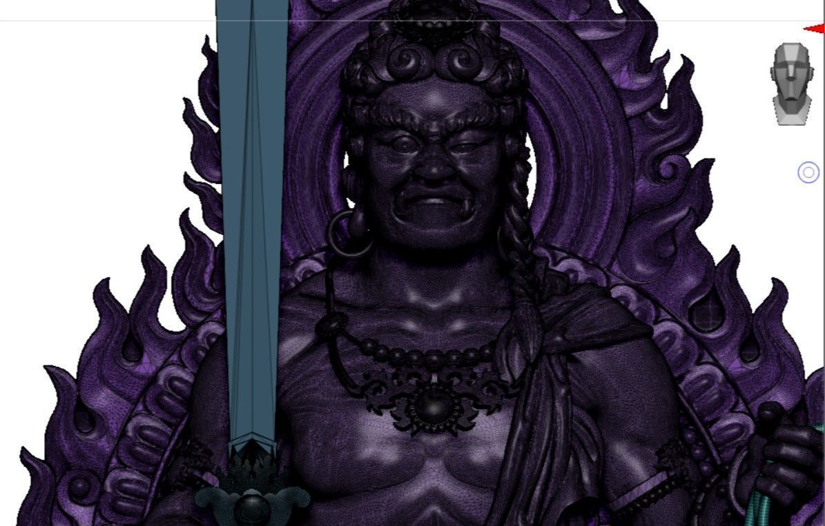 Model of 8 Buddhas for each age 3D print model_52