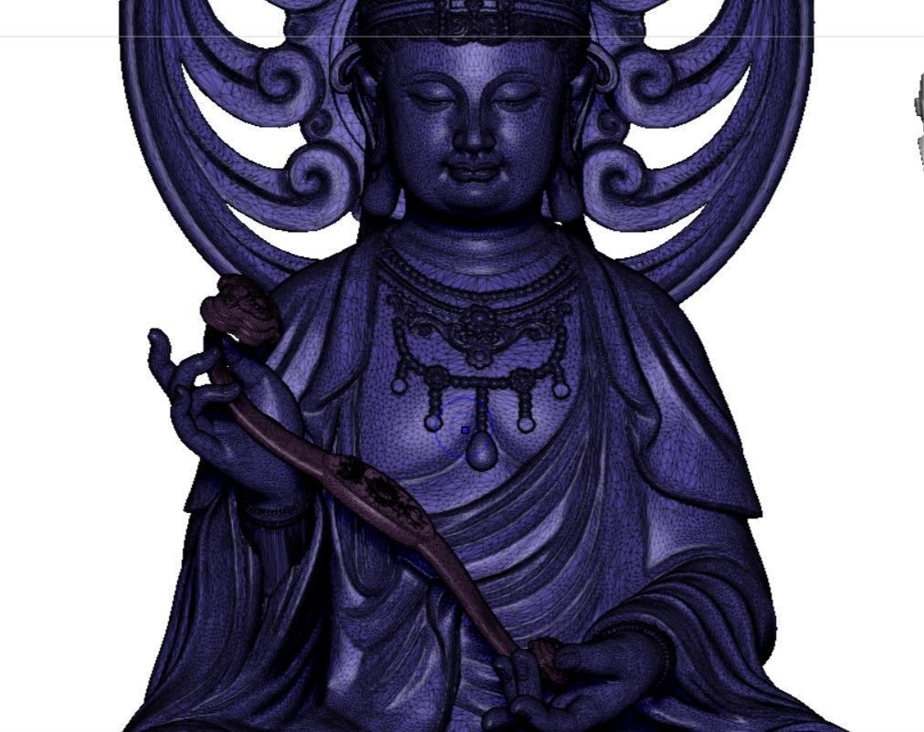 Model of 8 Buddhas for each age 3D print model_47