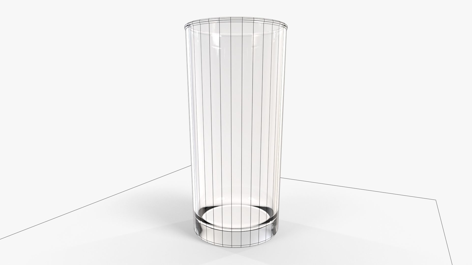 Zombie Glass Low-poly 3D model_2