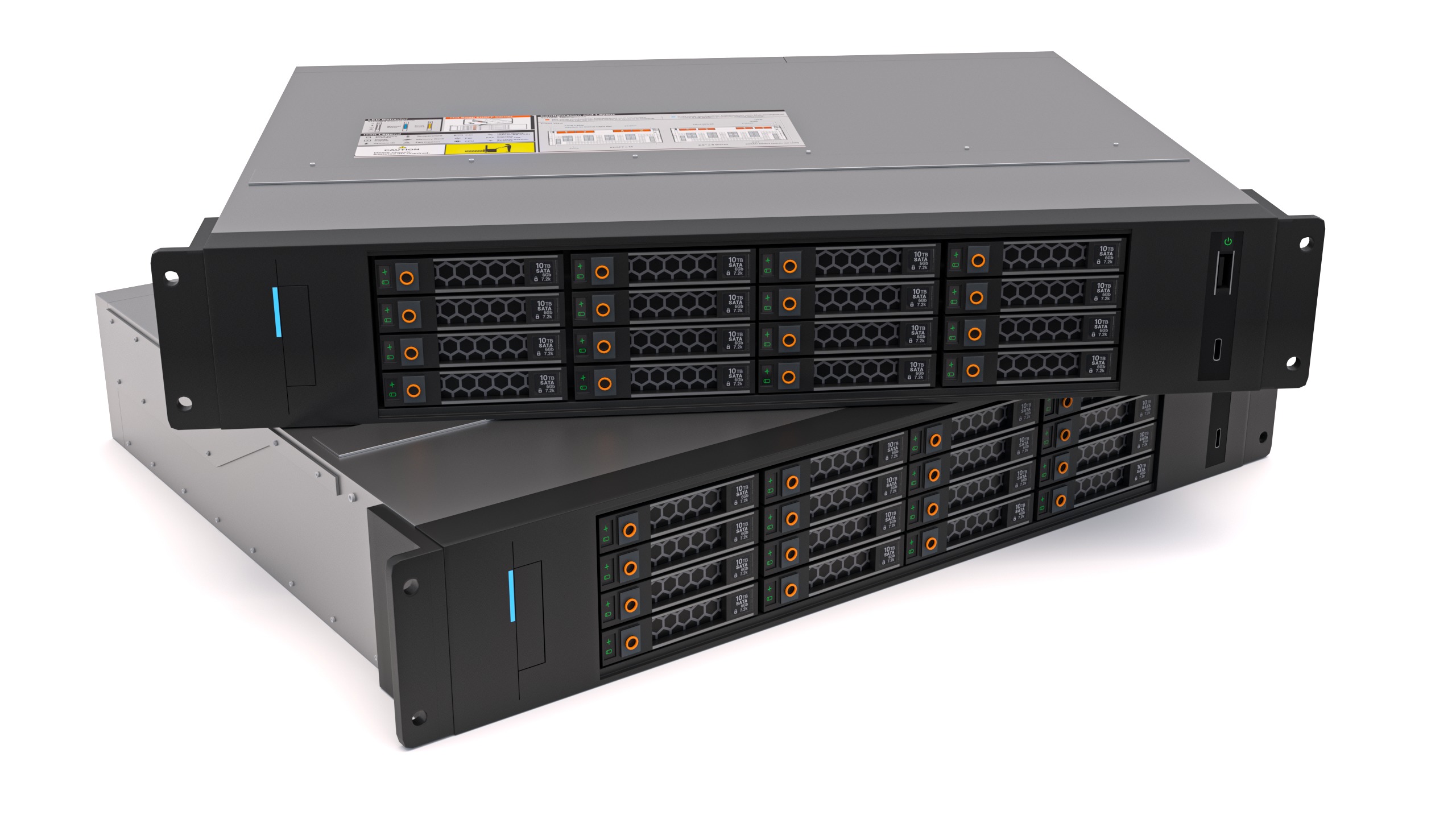 Data Server 4U 2 3D model_5