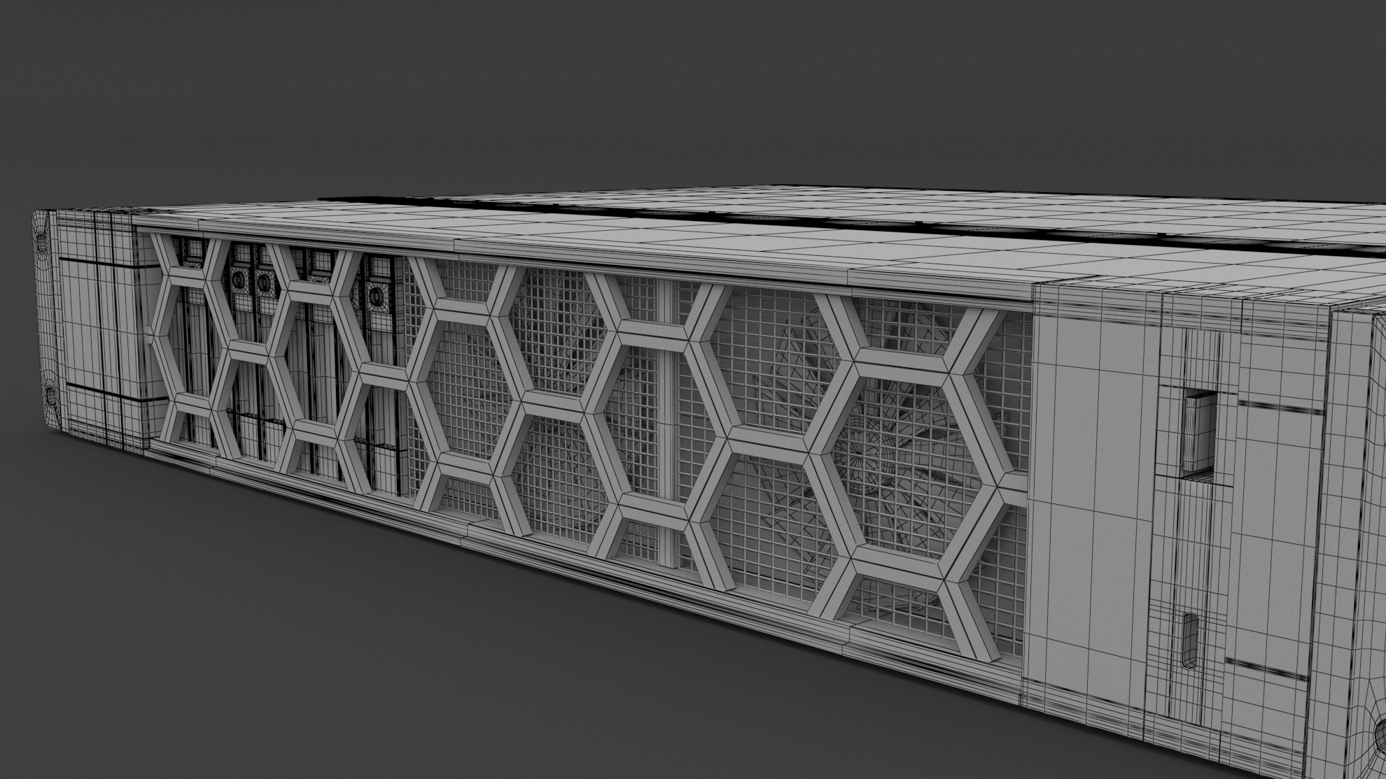 Data Server 4U 3 3D model_7