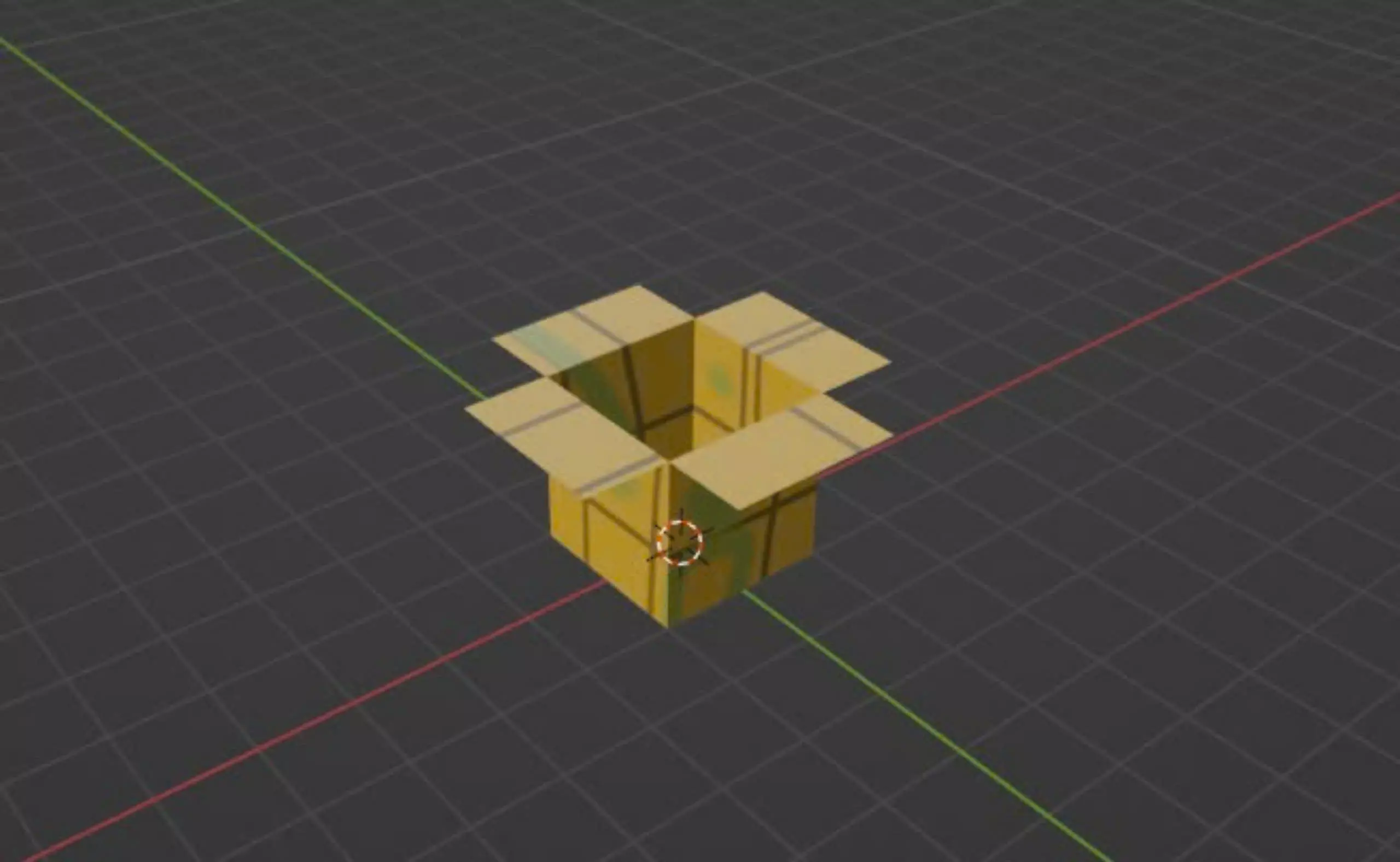 The box old dirty Free 3D print model