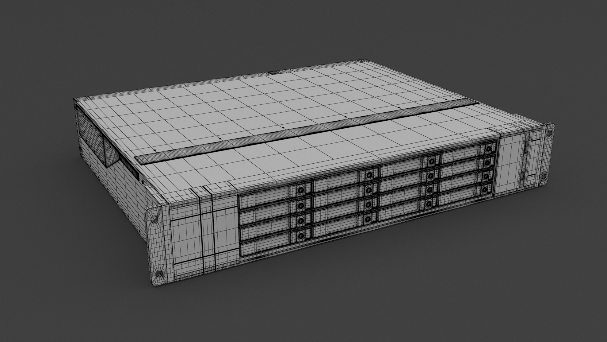 Data Storage Server Collection 3D model_12