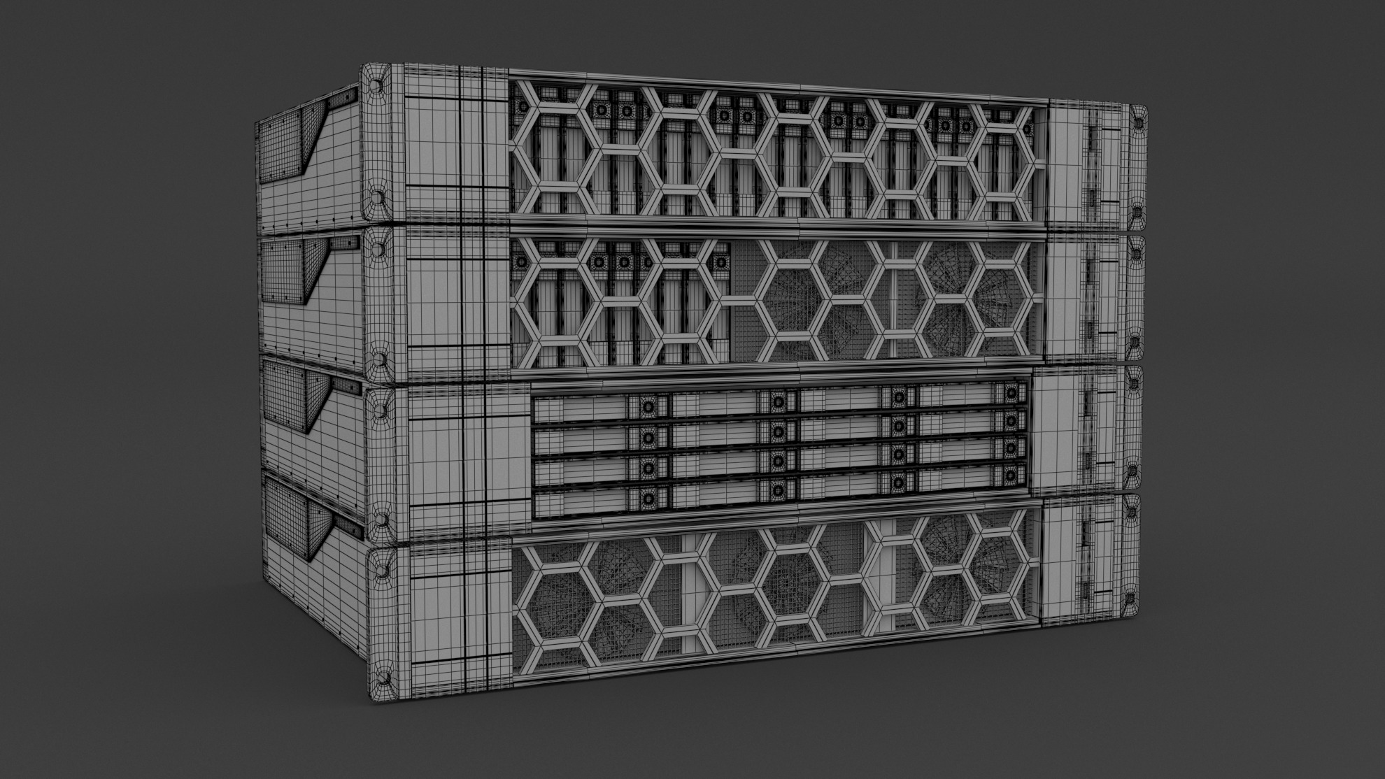 Data Storage Server Collection 3D model_10