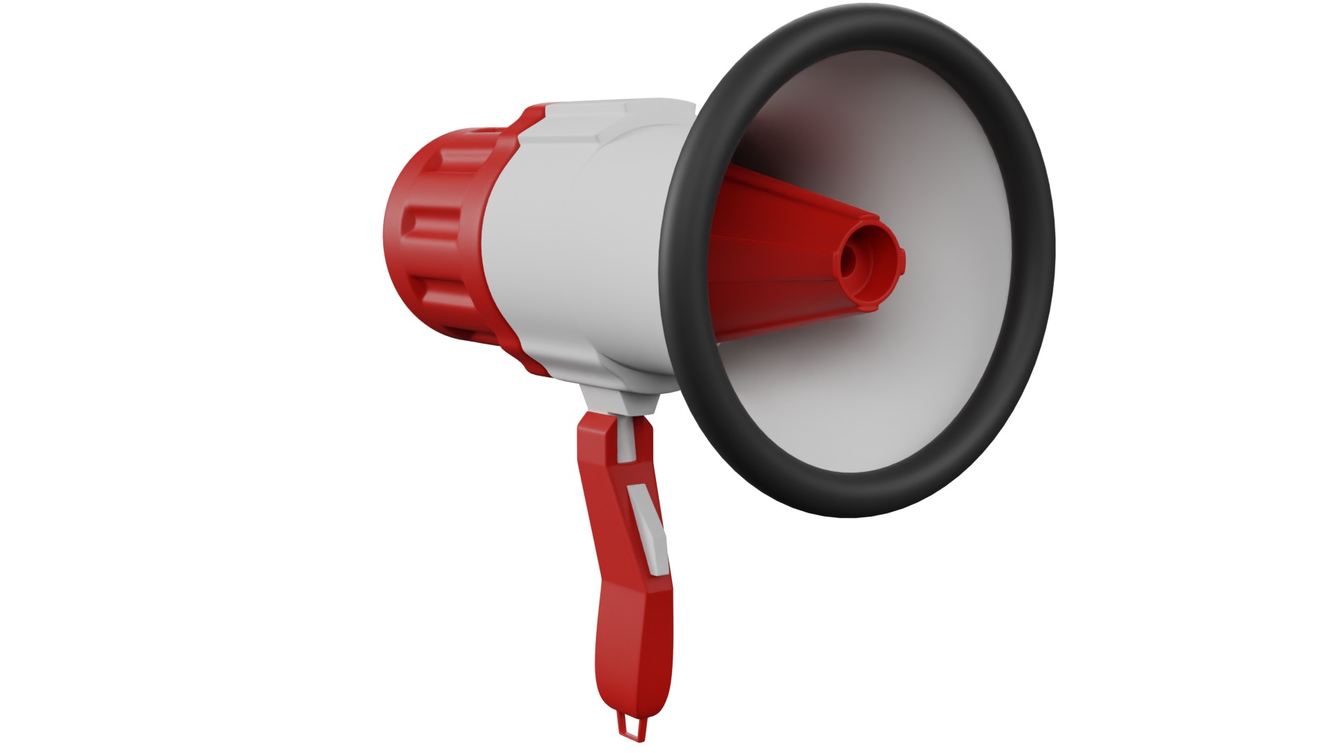 Megaphone 3D model_6
