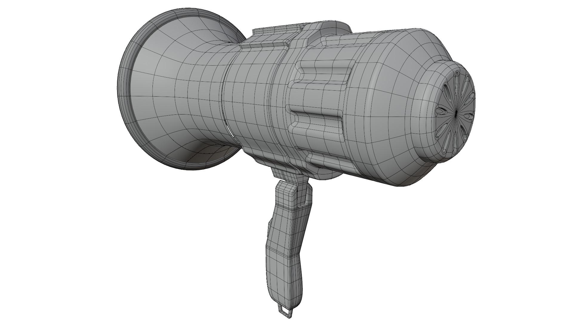 Megaphone 3D model_11